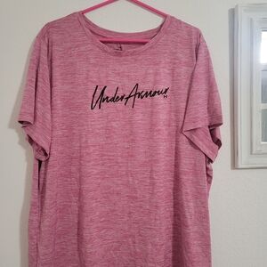 Under Armour Women's Pink Tee